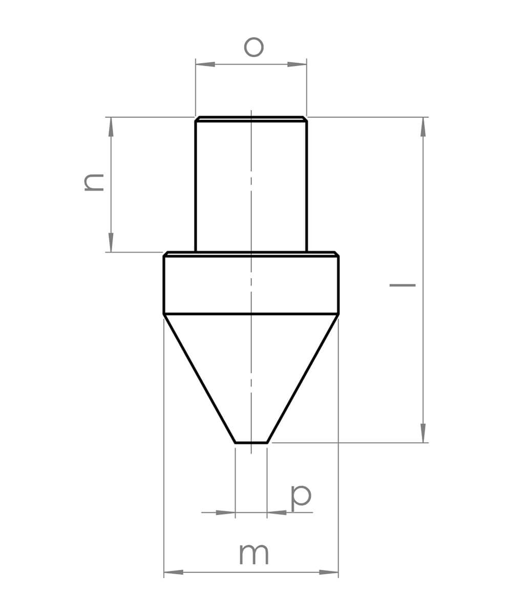 Plug for M30 bis 4.200 bar