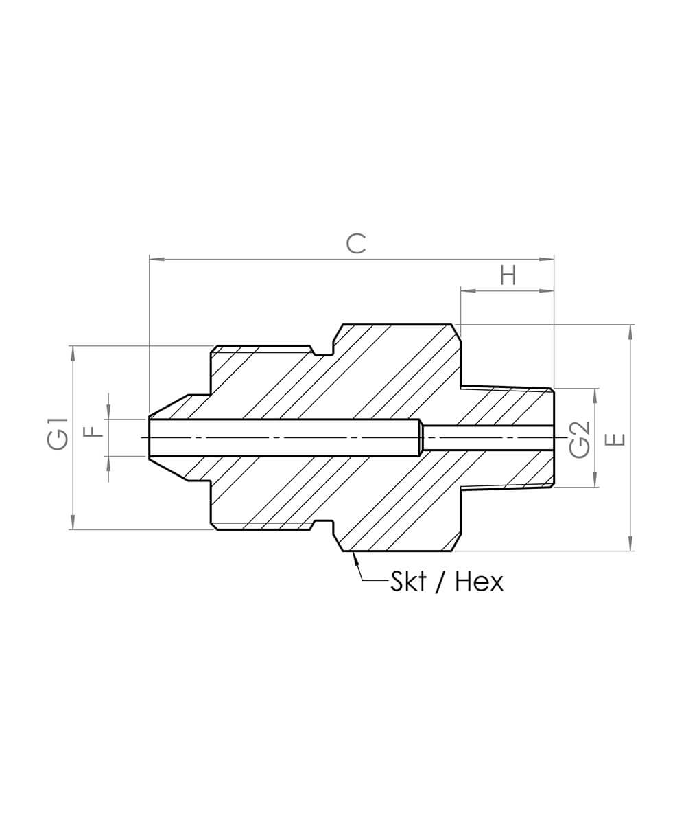 male-male: NPT thread M30x2a---3_8NPTa-NW6-1.000-bar