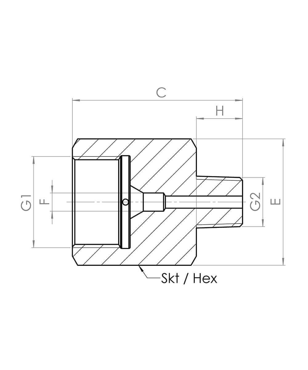 female-male: NPT thread M30x2i---3_8NPTa-NW6-1.000-bar
